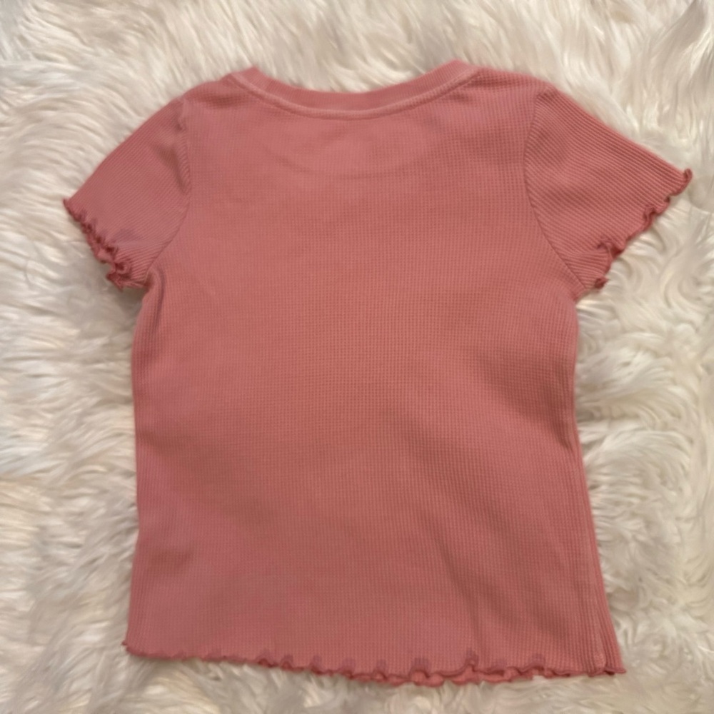 Cat & Jack Girls Pink Short Sleeve Tee Size 6‎ - Picture 3 of 4